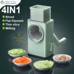 Light Green Color Versatile Hand Rotary Vegetable Slicer Machine